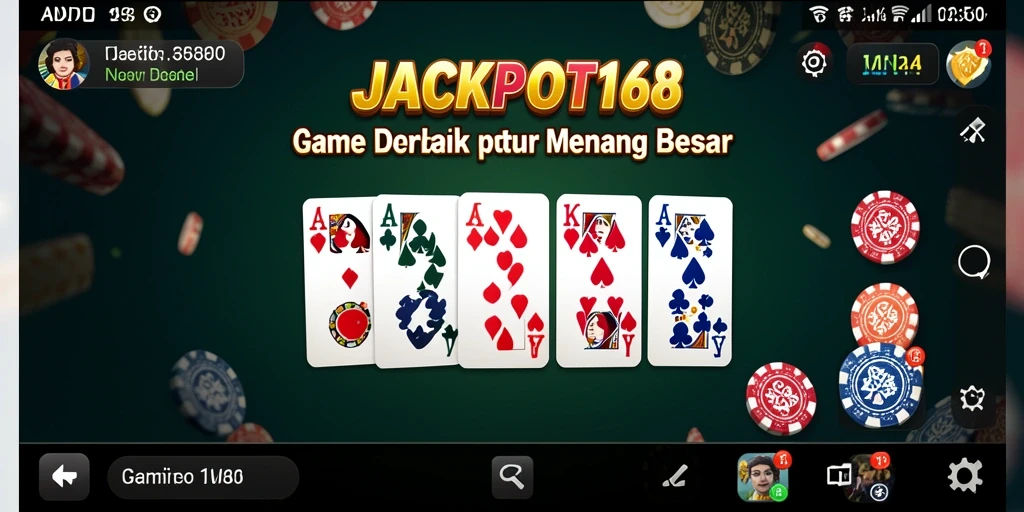 Tampilan gameplay seru dan menegangkan di JACKPOT168.